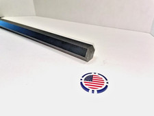 Nylon 6/6 MD Extruded Hex Rod, Black 1-1/8" (1.125") x 12" length