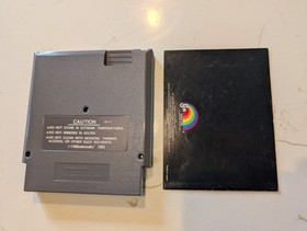 JAWS CART  +MANUAL !   NES NINTENDO