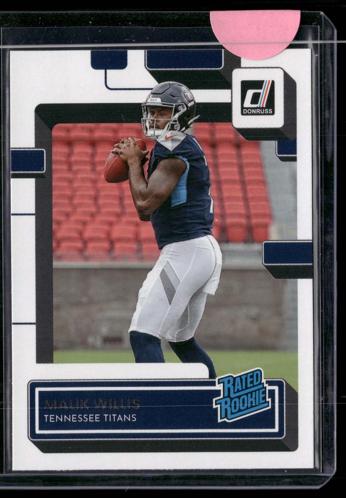Malik Willis 2022 Donruss #303 RC Tennessee Titans