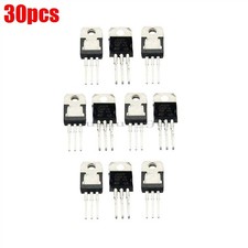 30Pcs TO-220 5V St Voltage Regulator L7805CV L7805 7805 New Ic wq
