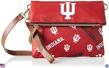 FOCO Women's NCAA Team Logo Foldover Tote Bag - Stylish Game Day Collection