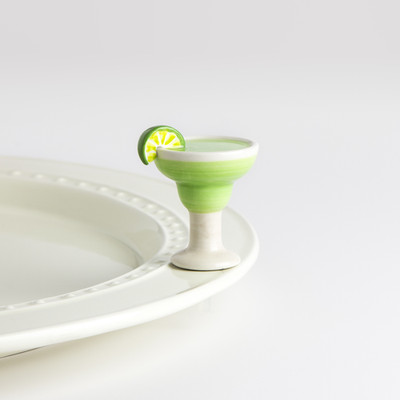 A130~ Nora Fleming Mini ~ ''Lime & Salt, Please'' ~ Margarita ~ New
