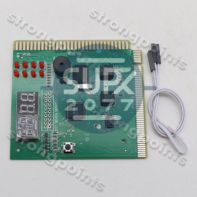 4-Digit Card PC Analyzer Diagnostic Motherboard POST Tester Computer PC PCI ISA