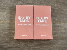 Booby Tape Double-Sided Body Tape Strips 36pc. Box Lot Of 2