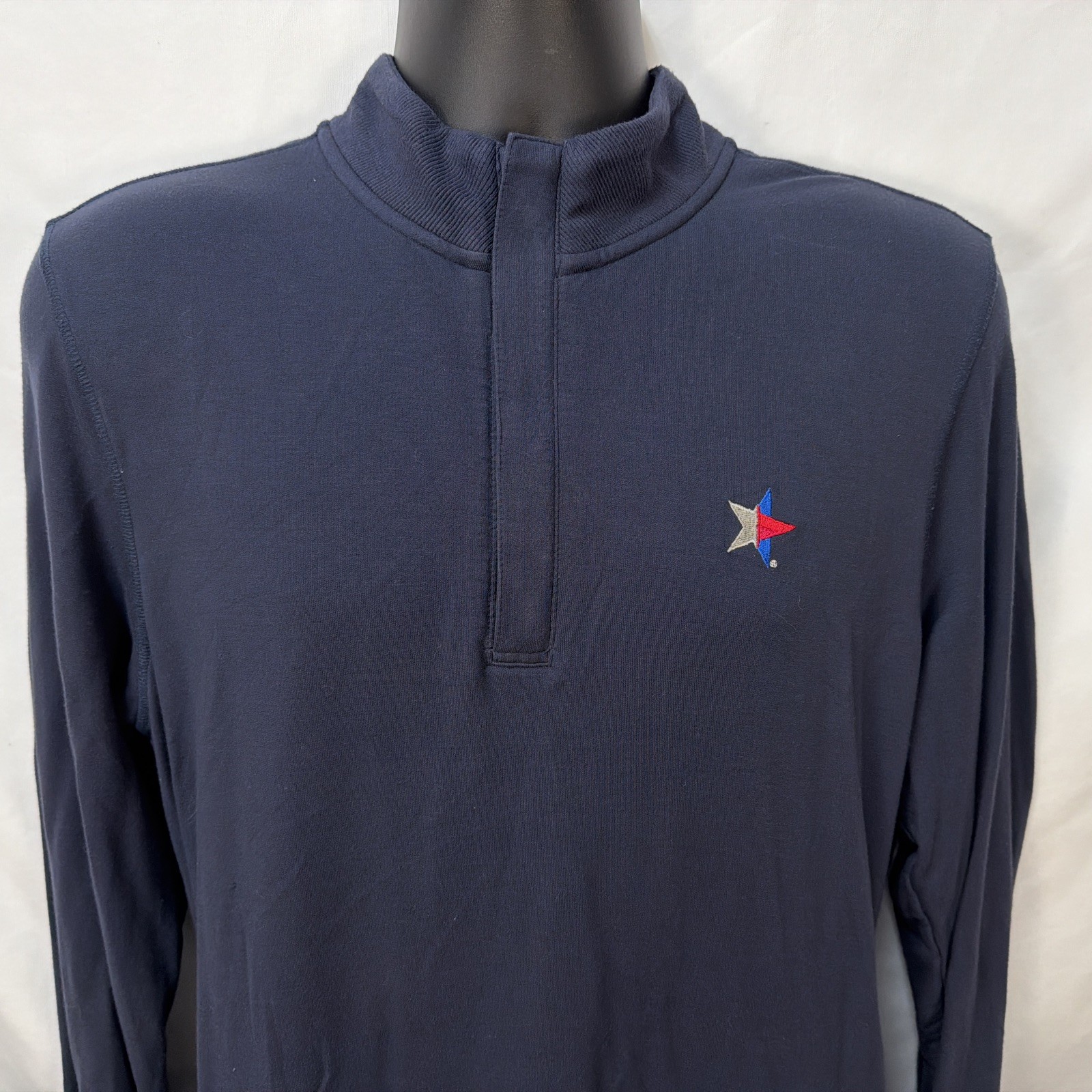 TRAVIS MATHEW TOTAL ECLIPSE CLOUD QUARTER ZIP GOL… - image 3