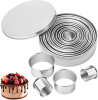 Ausstecher Rund, 12 StüCk Edelstahl Ausstechformen, 3 Cm-12 Cm