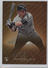 2013 Bowman Sterling Gold Refractor 19/50 Josh Phegley #45 1u6