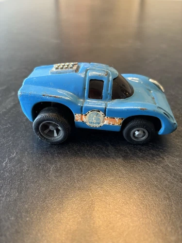 ✨VINTAGE✨ Tonka 1980s Blue Friction Drive Race Car