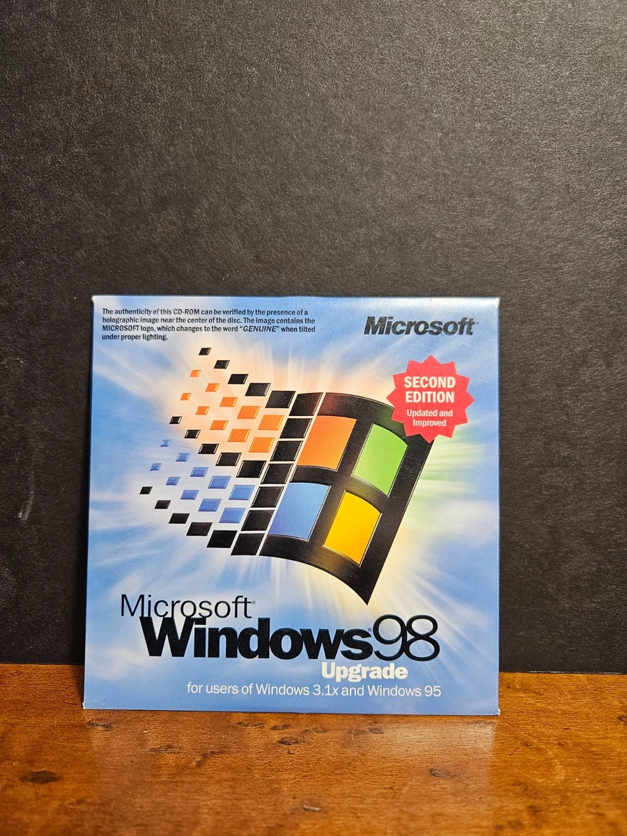 Microsoft Windows 98 Software CDs for sale - eBay