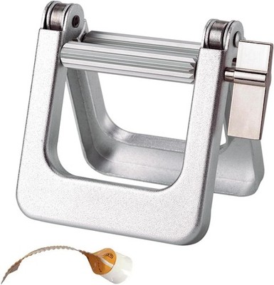 Tubenpresse Extruder für Zahnpasta Senf Cremes Farben Kosmetika Aluminium Silber
