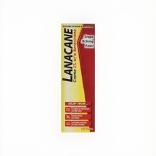 LANACANE Medicated Cream 30g Tube  w/w Benzocaine anti-Itching & Irritation UK