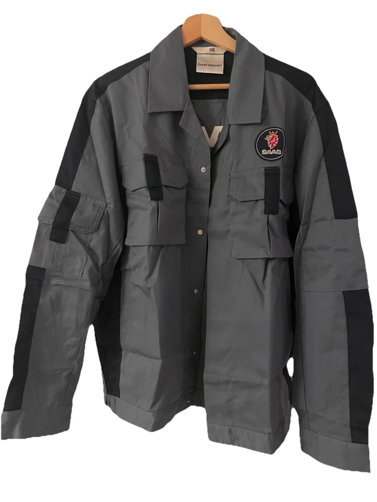 Mens Workwear Genuine SAAB Workshop Garage Short Jacket - Postman Blue
Opens in a new window or tab