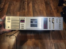 Nakamichi BX-150 Silver 2 Head Cassette Deck Vintage Audio Component