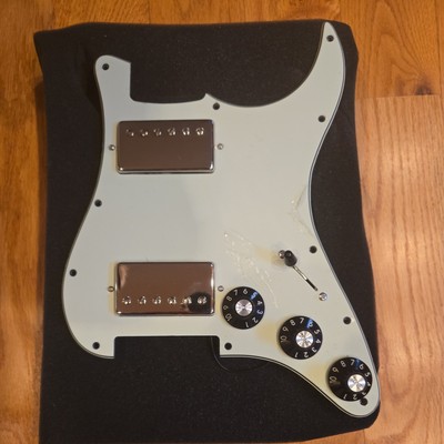 For Fender Guitar Prewired Loaded Pickguard Set HH Humbucker Active Pickups