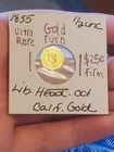 1855 California Fractional Gold — photo from another recent sale