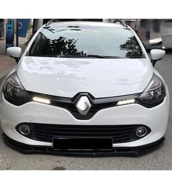 Juego de molduras de parachoques delantero cromado para Renault Clio 4 HB 2013-2016 6 piezas Foto 4 de 4