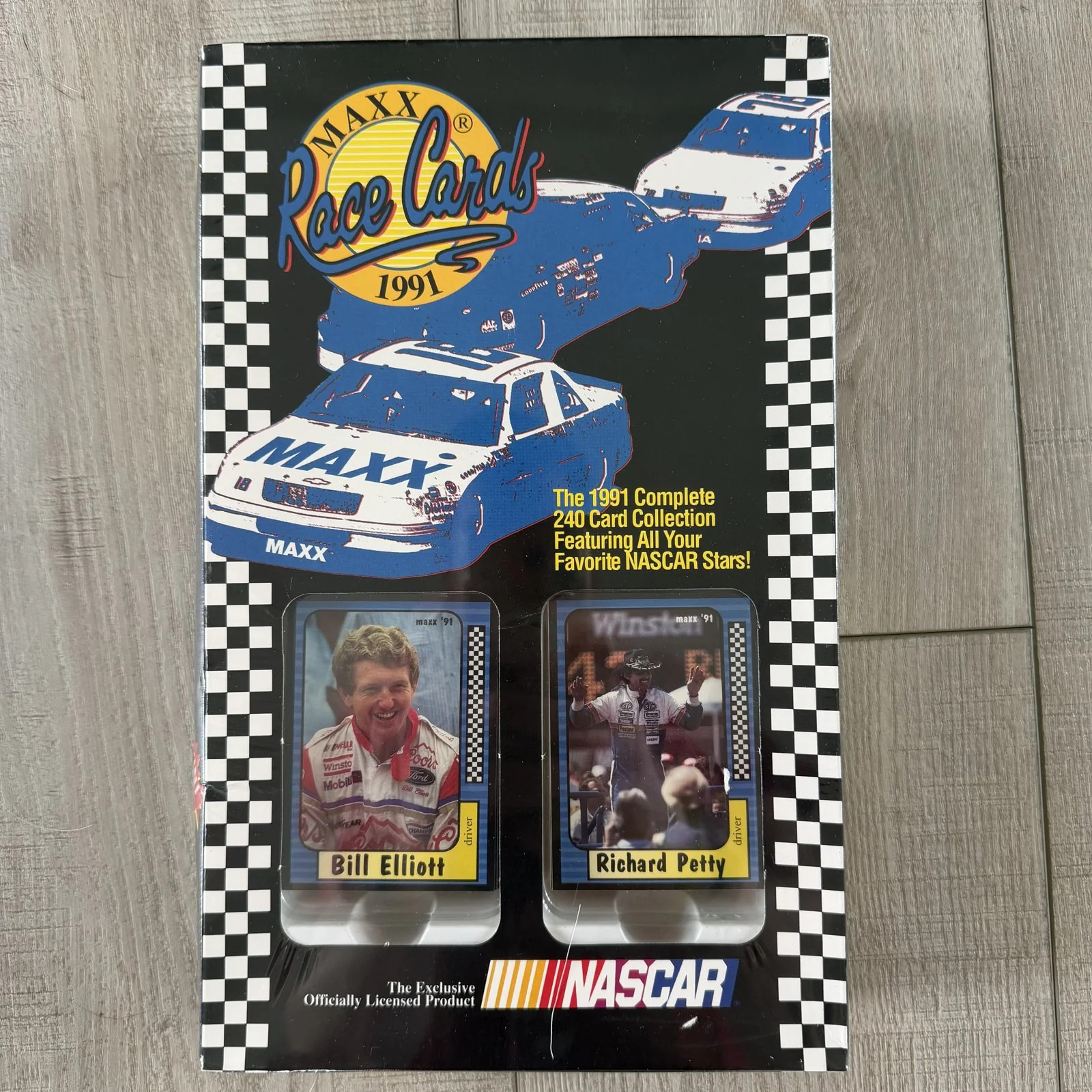 1991 MAXX Race Cards NASCAR Complete 240 Card Collection Original Box