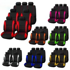 Car Seat Covers Polyester Fabric 25 Piece Set Four Season Universal Frontrear