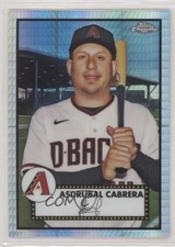 2021 Chrome Platinum Anniversary Mega Box Prism Refractor Asdrubal Cabrera 2k3