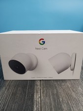 Google GA01894-US Nest Cam Indoor/Outdoor Security Camera Pack of 2 - White