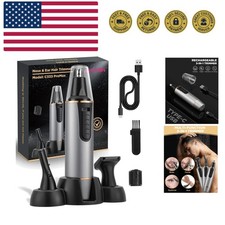 Nose Hair Trimmer for Men 2024 Professional Painless Rechargeable Nose Trimme...