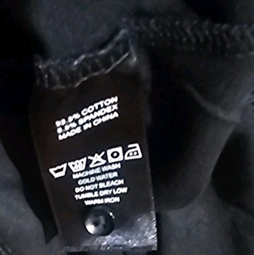 New! KROO-Black Cttn/Spdx, Mens SS/3 Bttn, Summer Polo Shirt-(L) - Bild 5 von 5