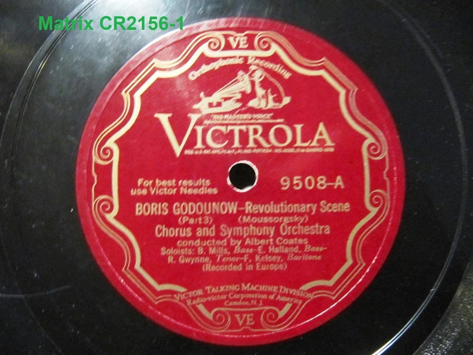 UNISSUED 1928 Boris Godunov Revolutionary Scene Russian COVENT GARDEN Belleza 2x - Image 4 of 4