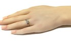 Platinum .62ct round diamond engagement ring 6.4g ladies unique 8.5 — photo 10
