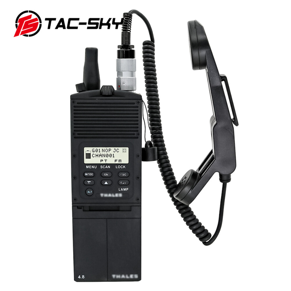 Poignée PTT 6 Broches Avec Microphone H250 / U329 Pour Radio AN/PRC148 Et PRC152 - Compatible