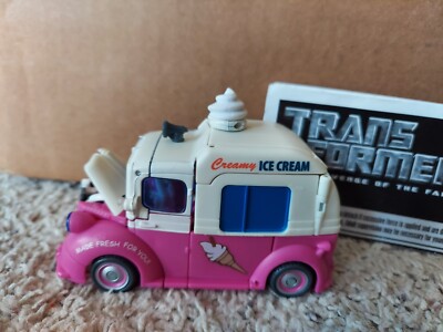 Transformers Skids & Mudflap Ice Cream Truck Deluxe Class Revenge