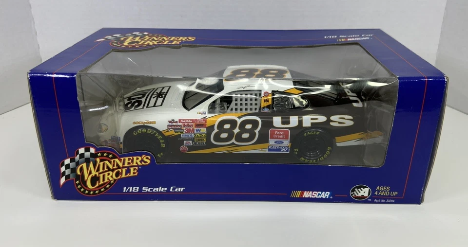 Winners Circle Dale Jarrett Lot Number 88 UPS 1/18th Scale Diecast - Image 2 of 4