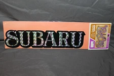 Chroma Graphics Vintage Spectra 70's 80's Auto Decal Windshield Subaru
