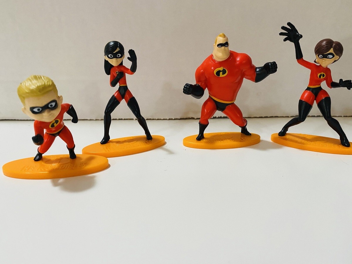 初代toy story フィギュア（未開封）4点とTHE INCREDIBLES The Incredibles Action Figures Set Of 4 Elastigirl Violet