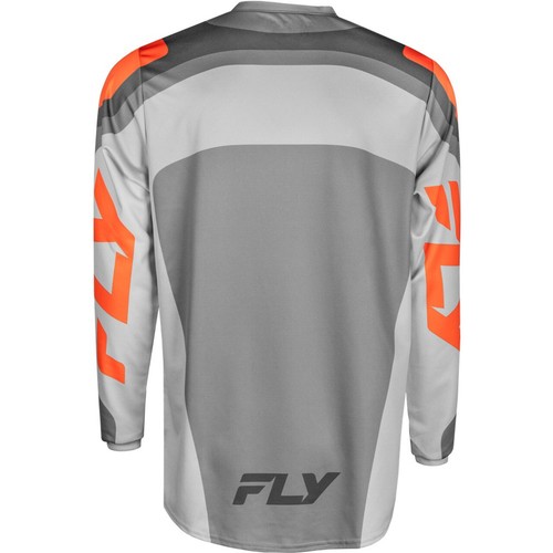 FLY Racing 2025 F-16 Offroad Motocross Jersey Pant Combo Grey/Orange - Picture 4 of 8