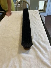 30" Brush Black Polypropylene Professional Series Push Broom Head