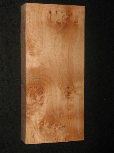 Maple Burl Block Carving Craft Art Knife Call 13"