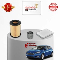 Set Service 3 Filter Ford Focus III 1.0 Ecoboost 103KW 140CV Von 2017->