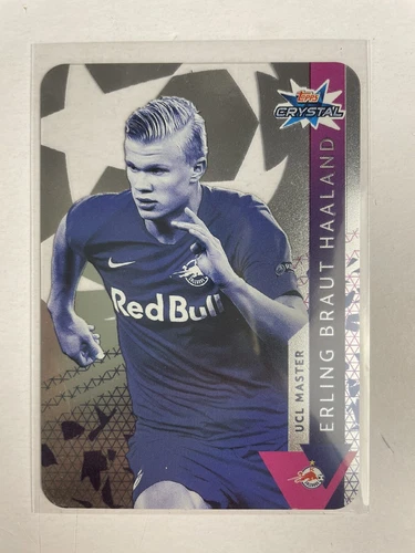 Topps 2019/20 Crystal UCL Master UEFA Erling HAALAND Rookie Card #113 BVB RC!