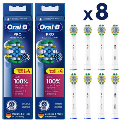 Oral-B Aufsteckbürsten Pro Tiefenreinigung 4/8 Stück NEU & OVP~