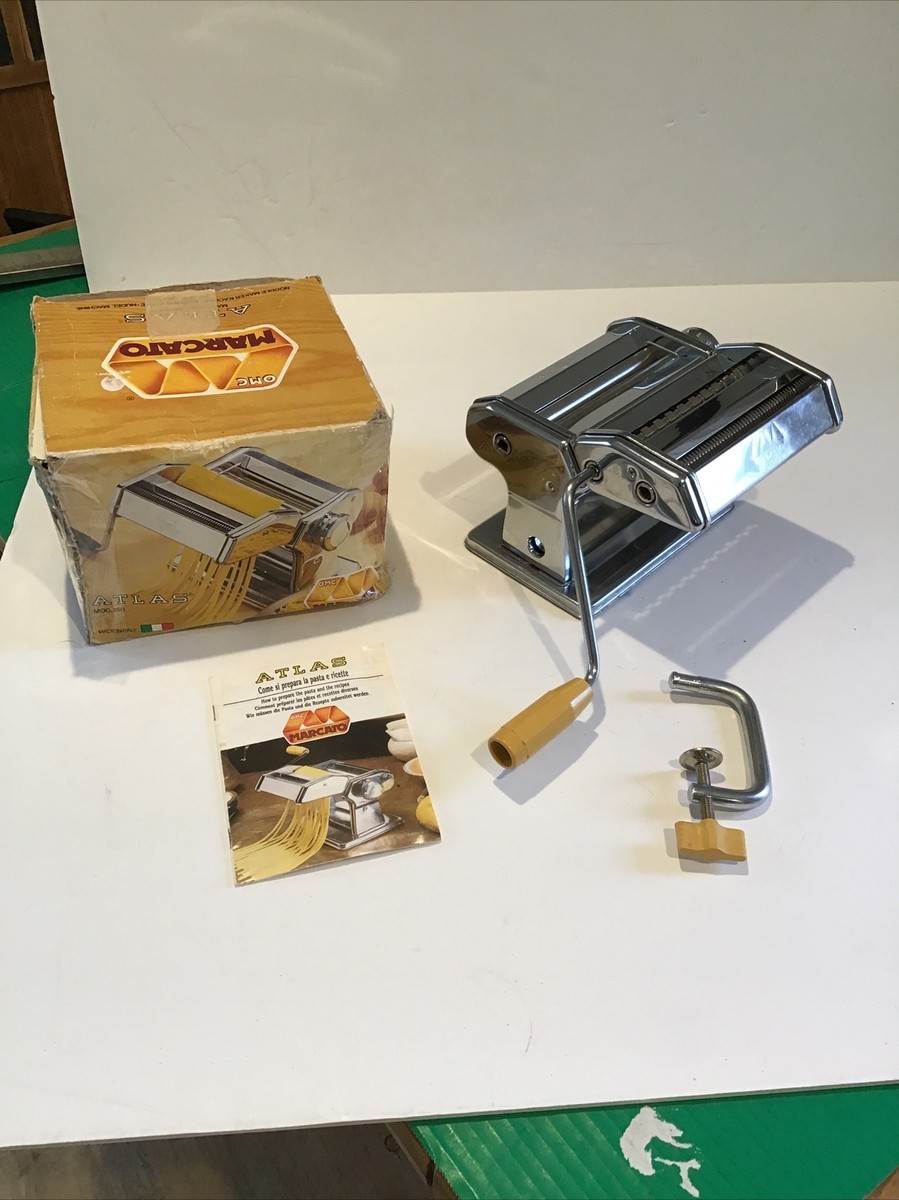 VTG Marcato Atlas Model 150 Deluxe Manual Pasta/Noodle Maker Made