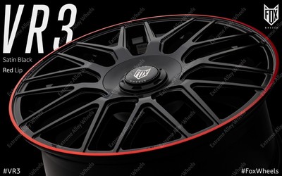 Alufelgen 17 Zoll Fox VR3 für Audi a3 2003 a4 b4 b5 b6 b7 b8 b9 5x112