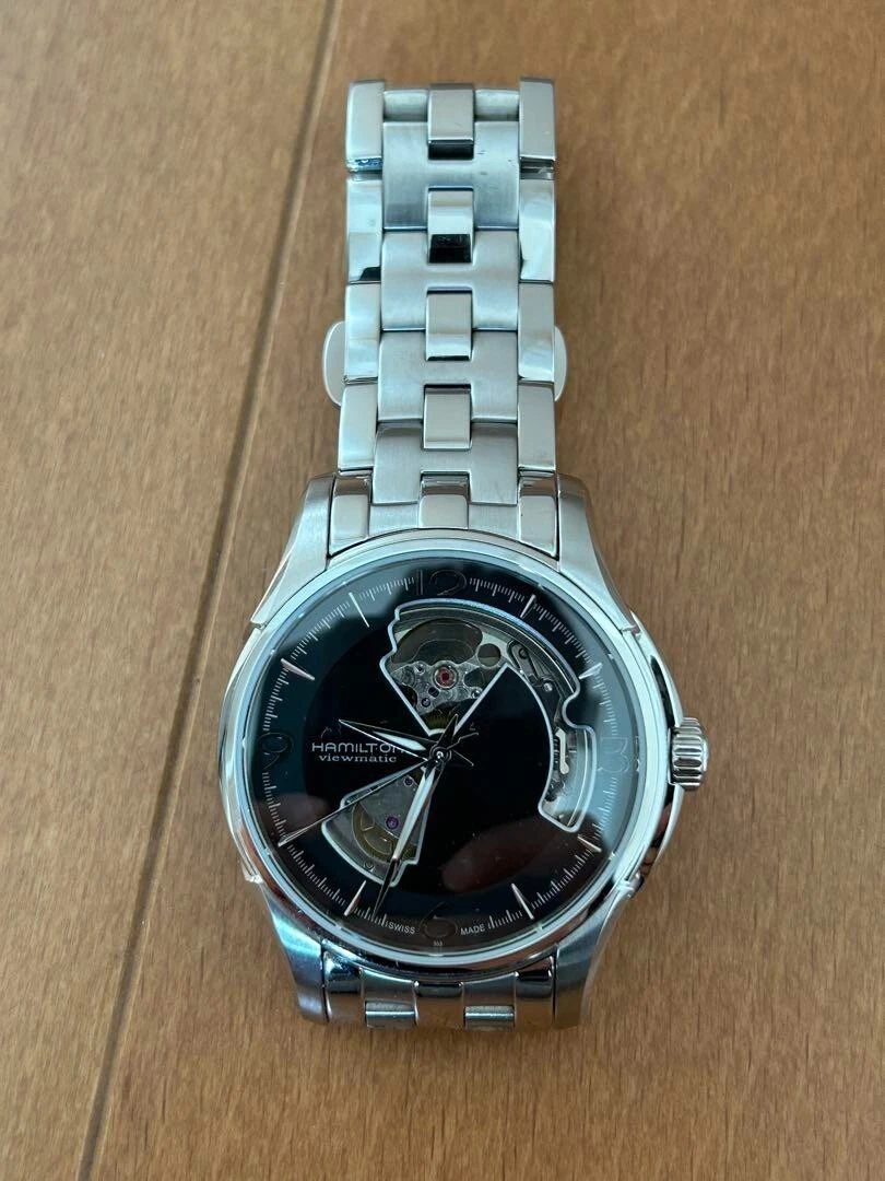 Hamilton jazzmaster shop viewmatic open heart
