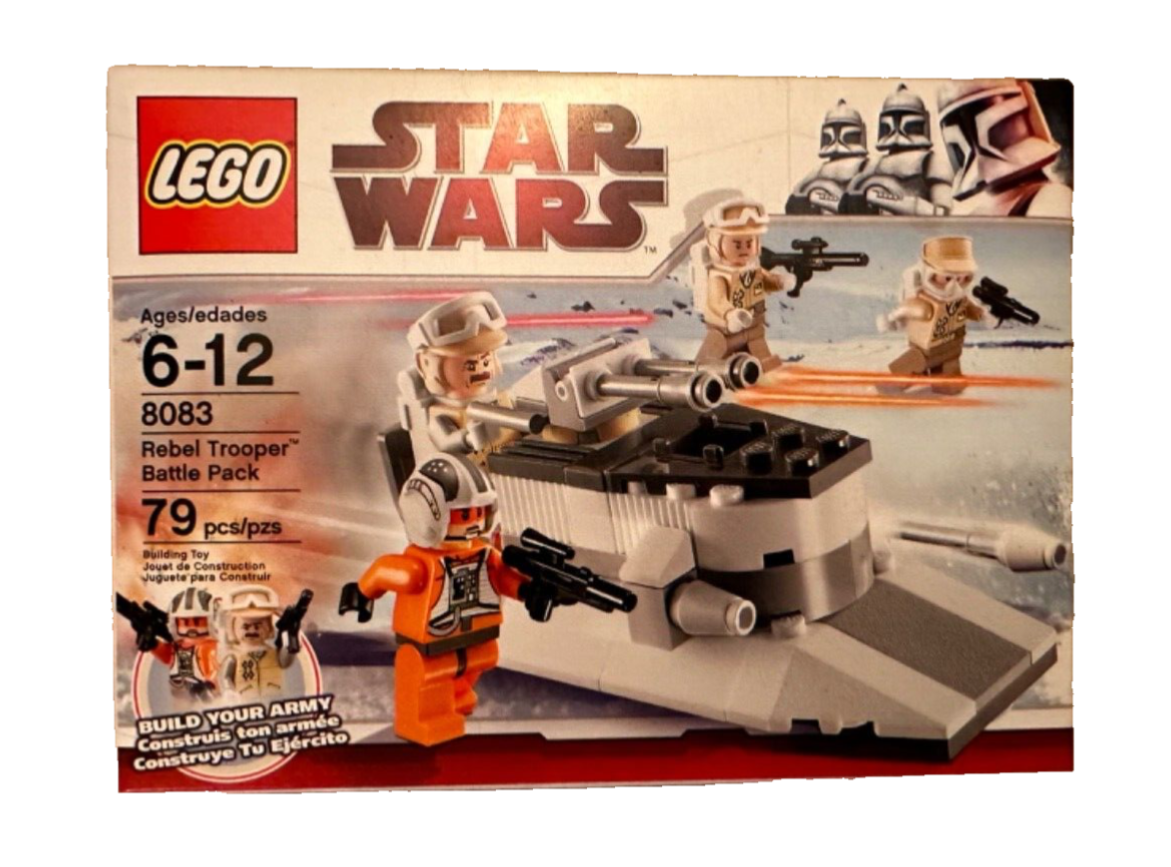 LEGO Star Wars set 8083 - Rebel Trooper Battle Pack; New In Sealed