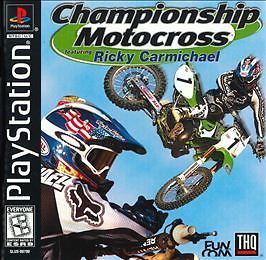 Championship Motocross Featuring Ricky Carmichael (Sony PlayStation 1, 1999)