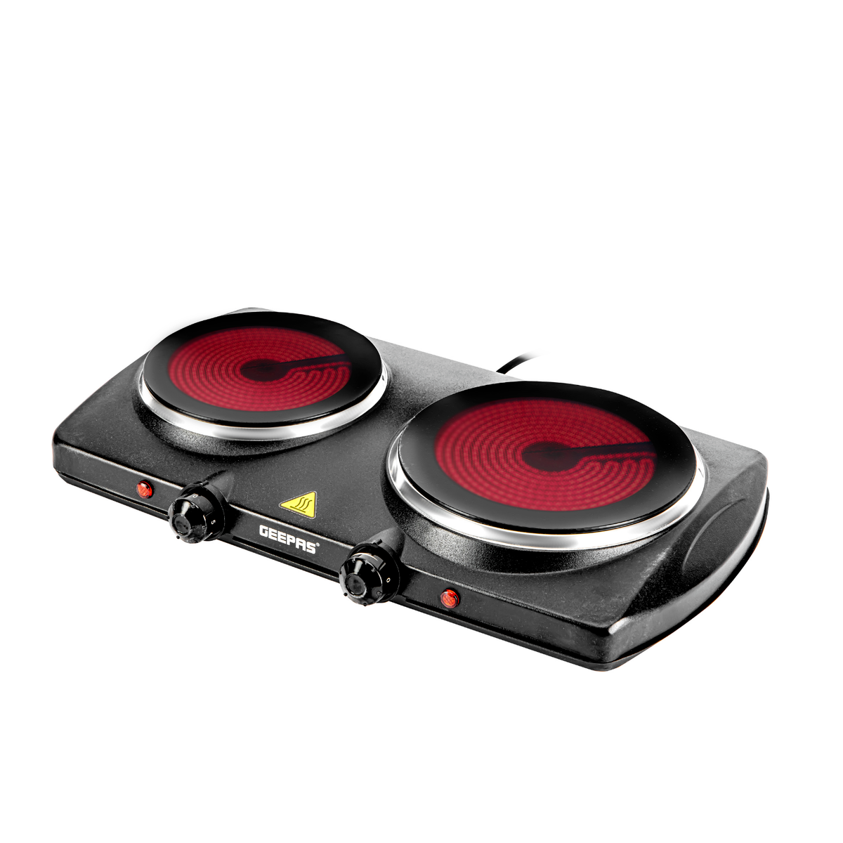 New Double Ceramic Hot Plate Infrared Portable Electric Cooktop