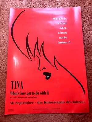 Tina - Whats Love Got To Do With It Kinoplakat Poster A1, Tina Turner, Fishburne
