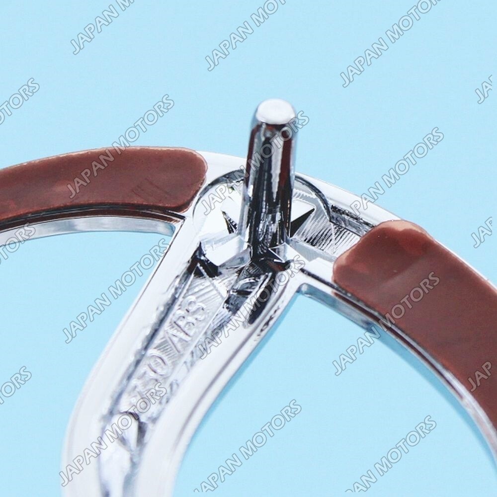 New Genuine OEM Mazda Miata 1999-2000 Front Bumper Mascot Chrome