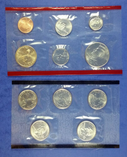 2005 U S Mint Set 22 Coin Uncirculated Set Complete Philadelphia & Denver W/OGP - Picture 5 of 9