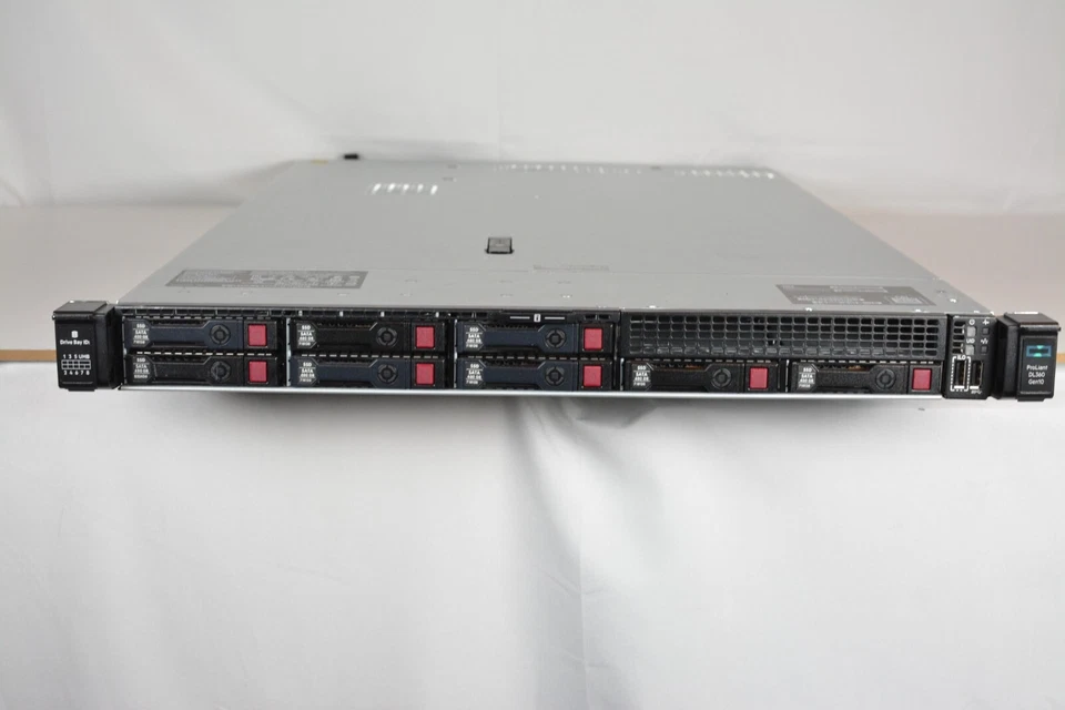 HPe HP DL360 Gen10 G10 Intel Xeon 2x Silver 4208 2.10GHz 384GB 8x900GB SAS Rails - Image 3 of 4