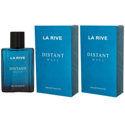 La Rive Distant Wave 2 x 100 ml Eau de Toilette EDT Set Herrenduft Herren Duft